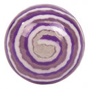 stuiterbal glow in the dark 5 cm rubber paars