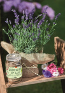 tuintouw in glazen pot 13 cm