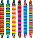 Waskrijt regenboog 6 stuks