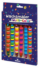 Waskrijt regenboog 6 stuks