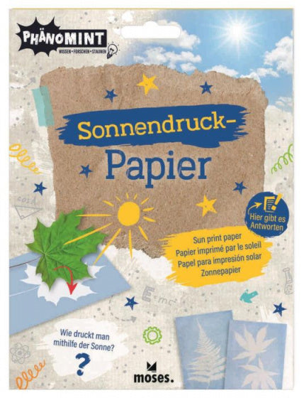 zonafdrukpapier junior 17,8 x 12,9 cm blauw 10 stuks