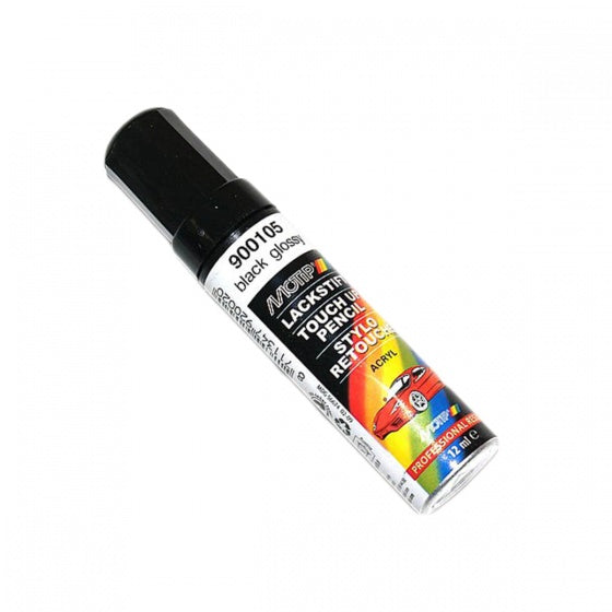 Lakstift 12ml  Zwart GLANS