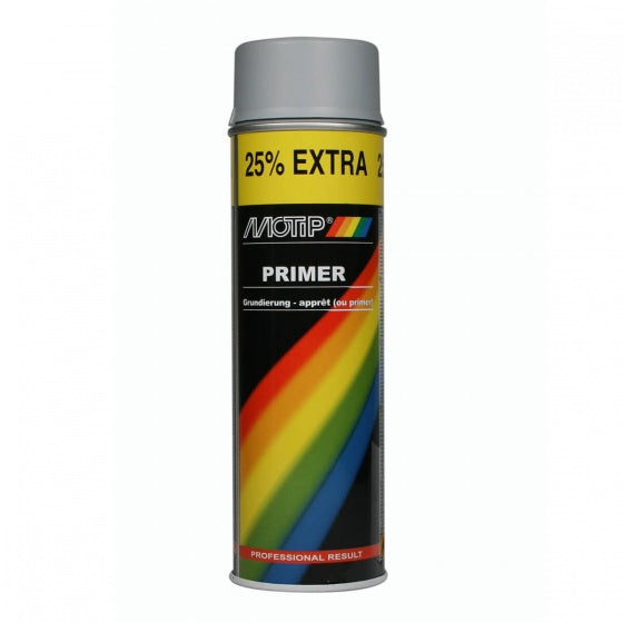 Spuitbus Motip 500ml Primer Grijs