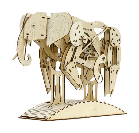 modelbouwset Olifant 50 x 35 cm hout 159-delig