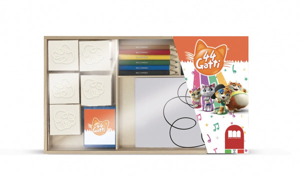 kleurset 44 Gatti hout 20-delig