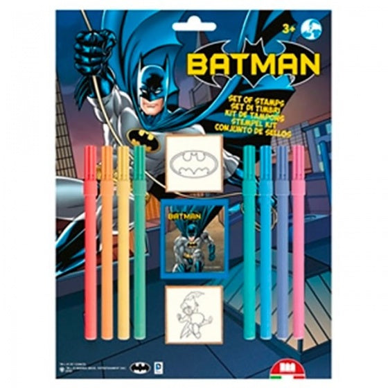 kleurset Batman 11-delig blauw