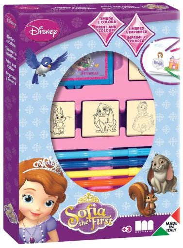 Stempelbox Sofia het Prinsesje, 12dlg.