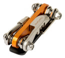 multitool 14 functies oranje/zilver