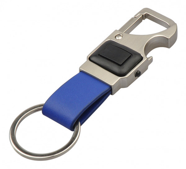 sleutelhanger 3 functies blauw unisex 7,8 cm