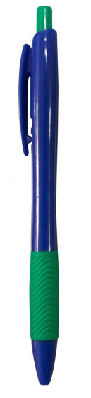 balpen junior 1 mm blauw/groen