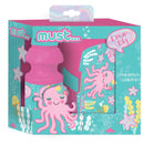 lunchset 350 ml Octupus meisjes roze/mintblauw 2-delig
