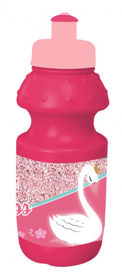 drinkfles Zwaan meisjes 350 ml roze