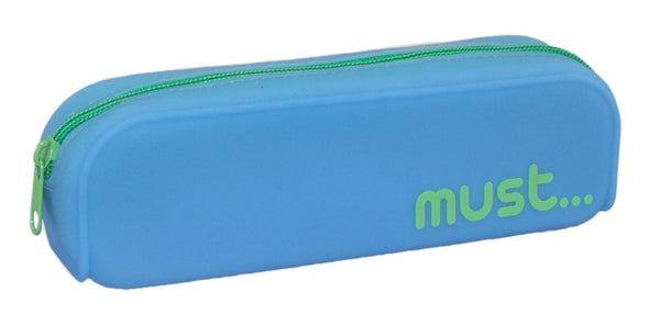 etui Focus glow-in-the-dark 20 x 5 x 6 cm siliconen blauw