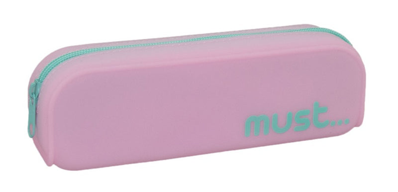 etui Focus glow-in-the-dark 20 x 5 x 6 cm siliconen roze