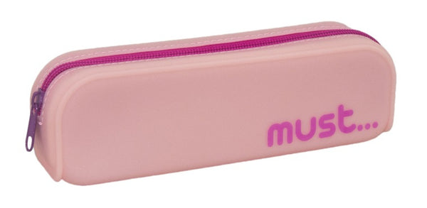 etui Focus glow-in-the-dark 20 x 5 x 6 cm siliconen zalmroze