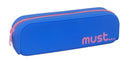 etui Focus junior 20 x 5 x 6 cm siliconen blauw