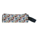etui junior raceauto 20 x 6,5 cm polyester grijs