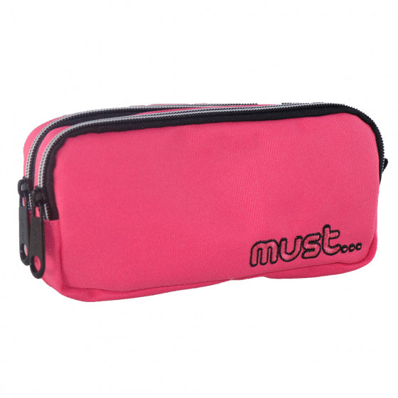 etui Monochrome 20 x 6 x 9 cm polyester lichtrood