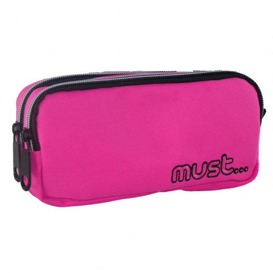 etui Monochrome 20 x 6 x 9 cm polyester roze