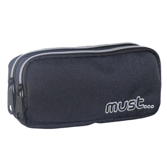 etui Monochrome 20 x 6 x 9 cm polyester zwart