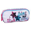 etui shine bright meisjes 21 x 6 x 9 cm polyester roze