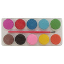 kleurset Cloud Princess meisjes 54 x 47 cm roze 32-delig