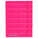 notitieblok 25 x 35 cm papier fuchsia