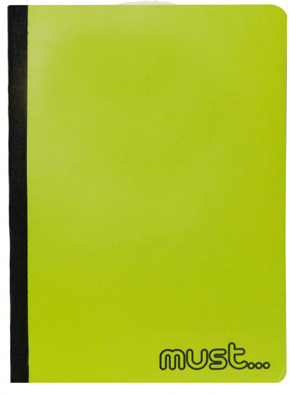 notitieboek A4 Foldi 21 x 29,7 cm karton/papier groen