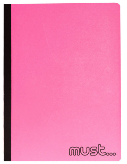 notitieboek B5 Foldi 25 x 17 cm karton/papier roze