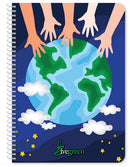 notitieboek Live Green B5 papier donkerblauw 60 pagina's