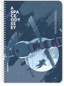 notitieboek Cosmos 25 x 17 cm B5 blauwgrijs 120 vellen