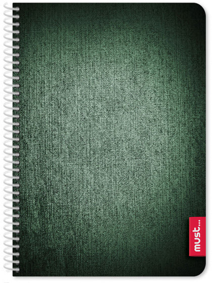 notitieboek Fade A4 papier groen 150 vellen