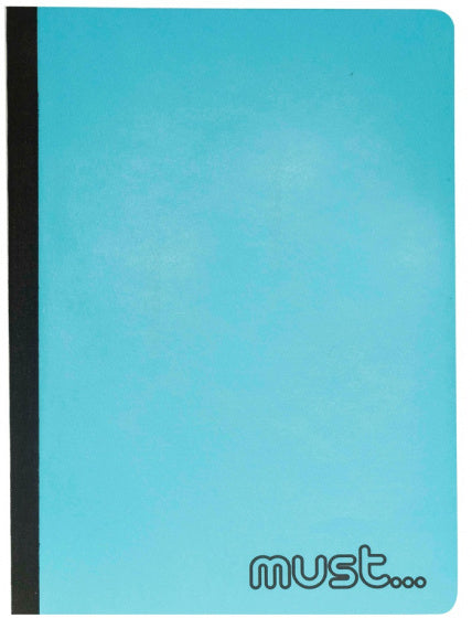 notitieboek Foldi 21 x 30 cm A4 papier blauw