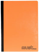 notitieboek Foldi 21 x 30 cm A4 papier oranje
