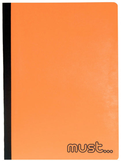 notitieboek Foldi 21 x 30 cm A4 papier oranje