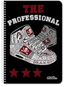 notitieboek Originals 30 x 21 cm A4 zwart/rood 90 vellen
