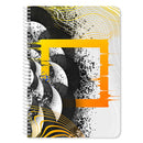 notitieboek Spiral 25 x 17 cm papier geel 60 pagina's