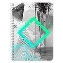 notitieboek Spiral 25 x 17 cm papier groen 120 pagina's