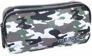 pennenetui Reflective 20 x 6 cm polyester zwart/groen