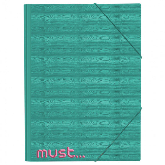 portfoliomap 25 x 35 cm turquoise