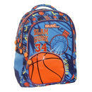 rugzak slam dunk jongens 25 liter polyester blauw
