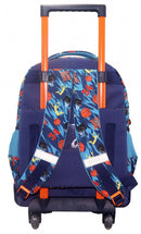 trolley rugzak Slam Dunk 34 x 45 cm polyester blauw