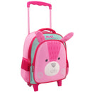 trolleyrugzak Bunny 8 liter softcase roze