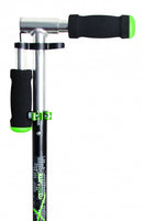 2-wiel kinderstep Voetrem Aluminium Zwart/Groen