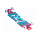 longboard Compact 83 x 22 cm blauw/roze
