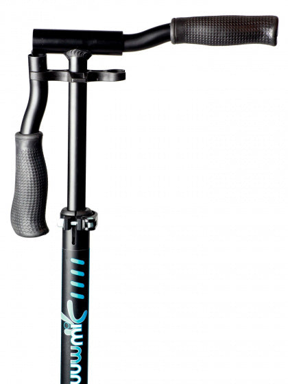 stuntstep Pro 97 x 56 cm 82A aluminium blauw/zwart