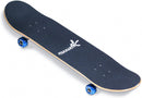 skateboard 79 x 20 cm hout/aluminium donkerblauw