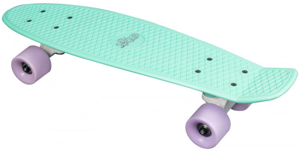 skateboard No Rules 57 x 15 cm hout mintgroen