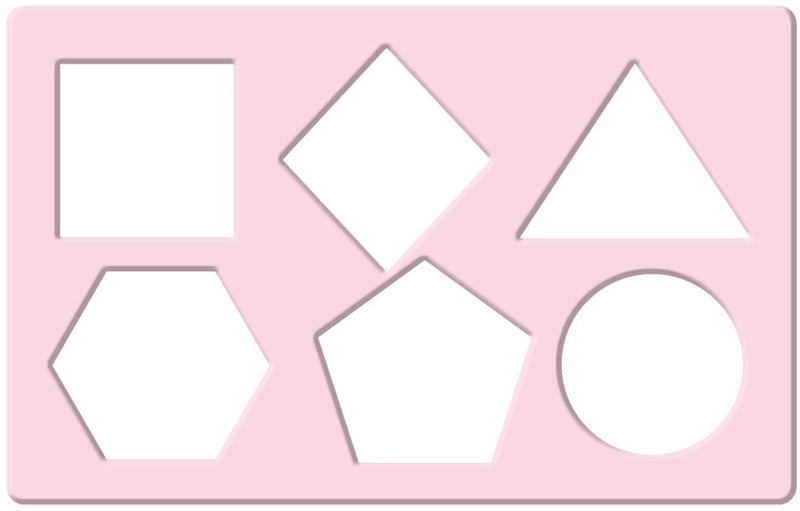 kleurset meisjes 54 x 47 cm roze 31-delig