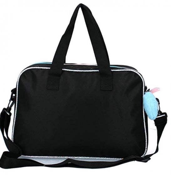 schoudertas Disco 13 liter polyester zwart